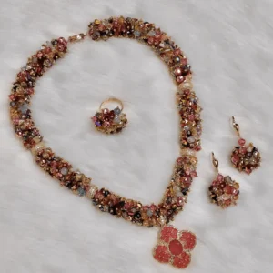 Alternative view of Metal Necklace For Women, Jewelry accessories Set.